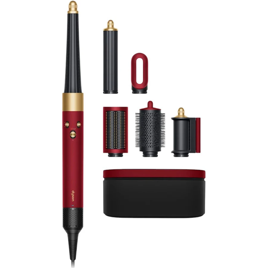 Стайлер Dyson HS08 Airwrap ID Straight/Wavy Red Velvet/Gold (596926-01)
